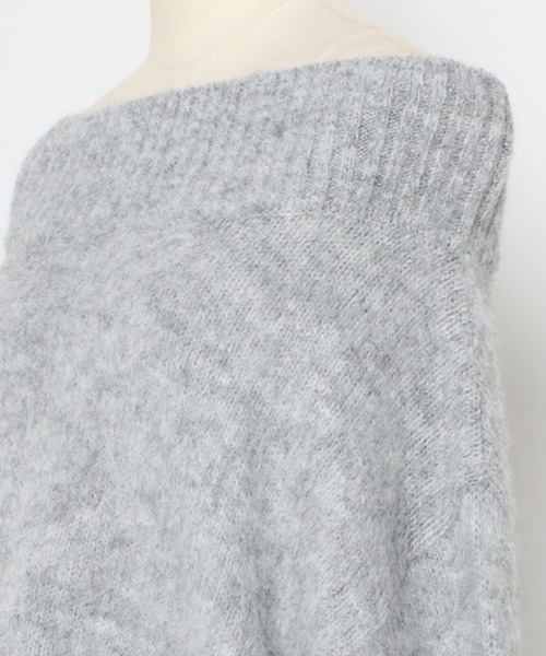 「Bonjour Sagan」 長袖ニット FREE グレー レディースの画像8