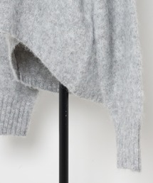 「Bonjour Sagan」 長袖ニット FREE グレー レディースの画像9