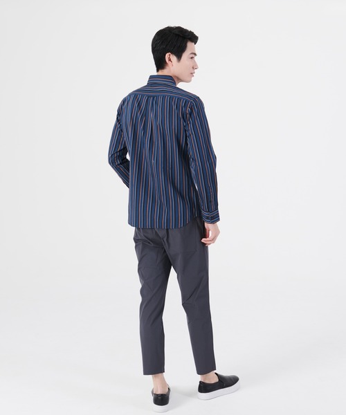 「Blue Standard 」 長袖シャツ MEDIUM ブルー メンズ_画像8