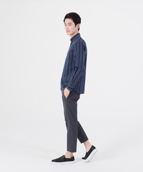 「Blue Standard 」 長袖シャツ MEDIUM ブルー メンズ_画像9