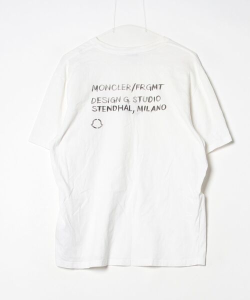 MONCLER（モンクレール） 半袖Tシャツ M ホワイト メンズ : ZOZOTOWN