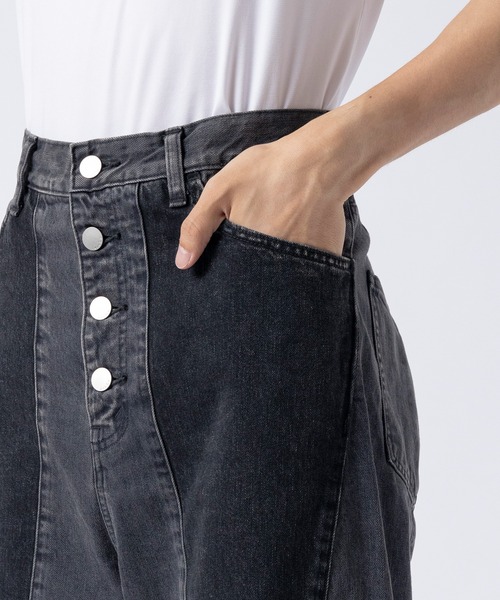 「Jieda」 デニムパンツ 1 インディゴブルー メンズ_画像6