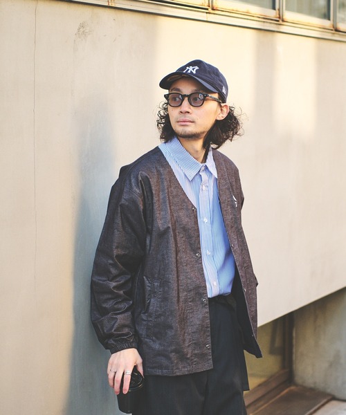 「Franklin Climbing」 デニムジャケット LARGE ブラック メンズ_画像3