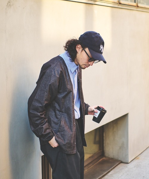 「Franklin Climbing」 デニムジャケット LARGE ブラック メンズ_画像4