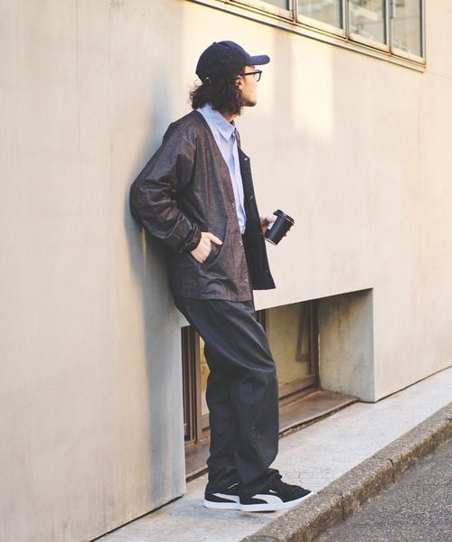 「Franklin Climbing」 デニムジャケット LARGE ブラック メンズ_画像8