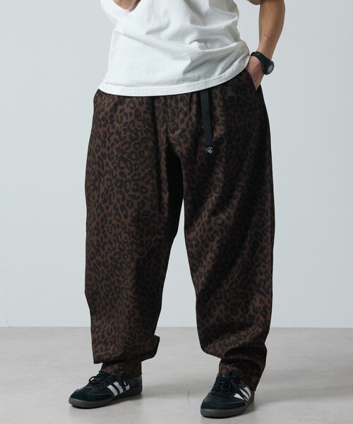 「FREAK'S STORE」 チノパンツ「OUTDOORSコラボ」 LARGE ブラウン メンズ_画像3