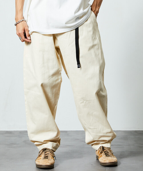 「FREAK'S STORE」 チノパンツ「OUTDOORSコラボ」 LARGE ブラウン メンズ_画像5