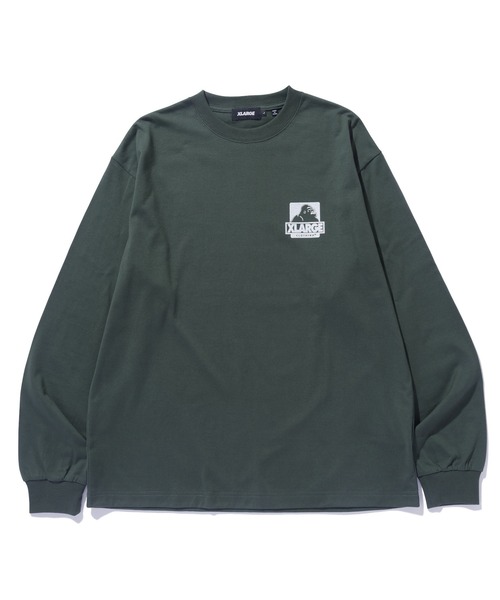 「XLARGE」 長袖Tシャツ X-LARGE グリーン メンズ_画像4