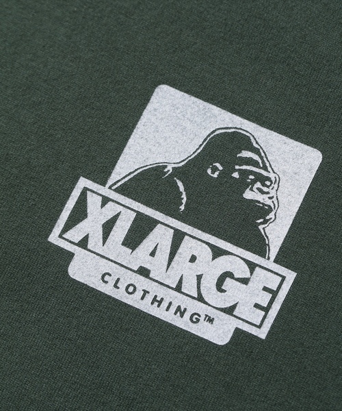 「XLARGE」 長袖Tシャツ X-LARGE グリーン メンズ_画像6