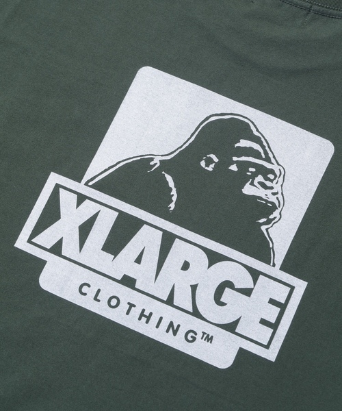 「XLARGE」 長袖Tシャツ X-LARGE グリーン メンズ_画像7