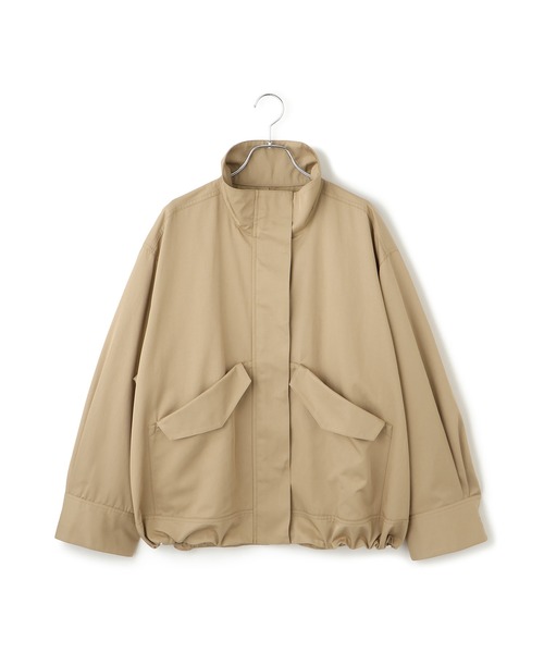 ADAM ET ROPE' ブルゾン スタンドネックドロストブルゾン/撥水 WEB限定】スタンドネックドロストブルゾン/撥水｜アダムエロペの通販
