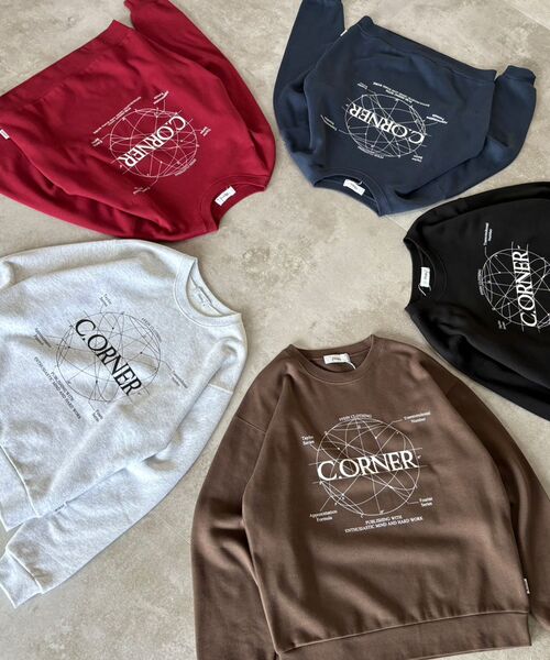 「FFEIN」 スウェットカットソー MEDIUM ブラック メンズ_画像2