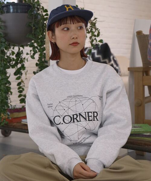 「FFEIN」 スウェットカットソー MEDIUM ブラック メンズ_画像8