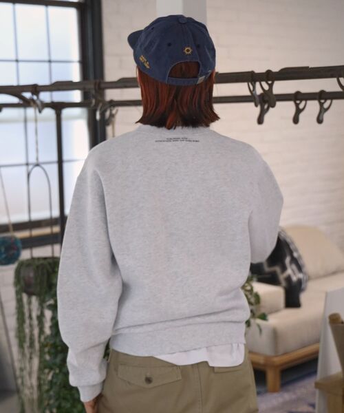 「FFEIN」 スウェットカットソー MEDIUM ブラック メンズ_画像9