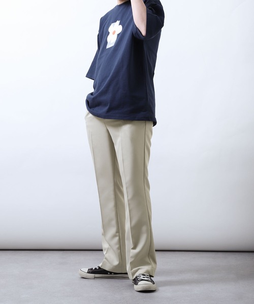 「ZIP FIVE」 スラックス LARGE ネイビー メンズ_画像2