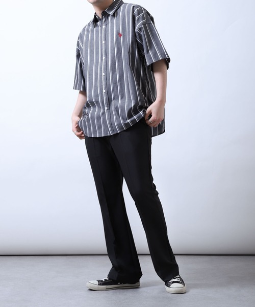 「ZIP FIVE」 スラックス LARGE ネイビー メンズ_画像5