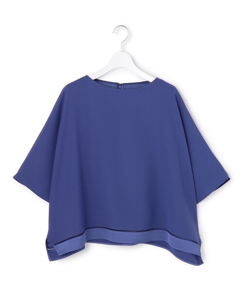 ブラウス シャツ 「WEB限定カラーあり」 FluidBackSatin クロップドブラウス レディース | ICB | 21