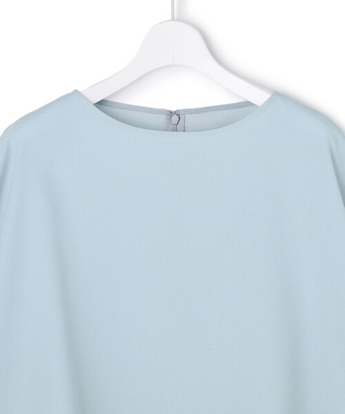 ブラウス シャツ 「WEB限定カラーあり」 FluidBackSatin クロップドブラウス レディース | ICB | 26