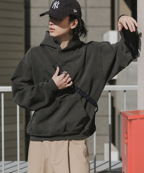 MYne パーカー 裏起毛 MINE/マイン DYE-HOODIE-14OZ 裏起毛素材 USA 