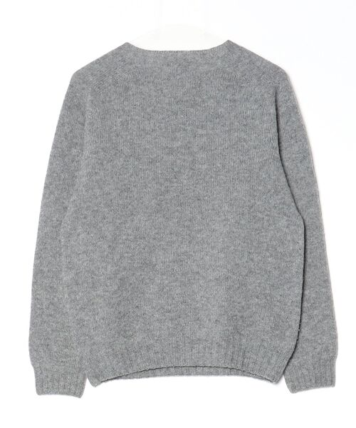 「INVERALLAN」 長袖ニット 38 グレー レディース_画像2