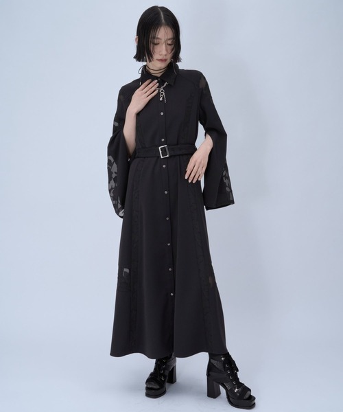 HARE（ハレ） ワンピース 2WAYソデアキシアージャガードワンピース