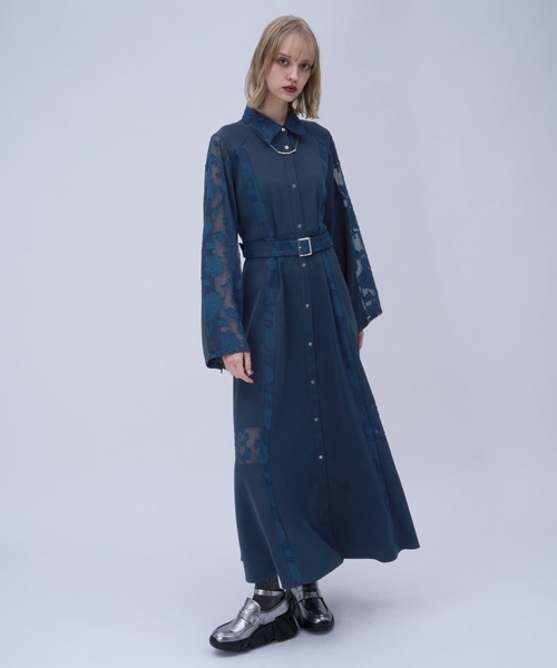 HARE（ハレ） ワンピース 2WAYソデアキシアージャガードワンピース