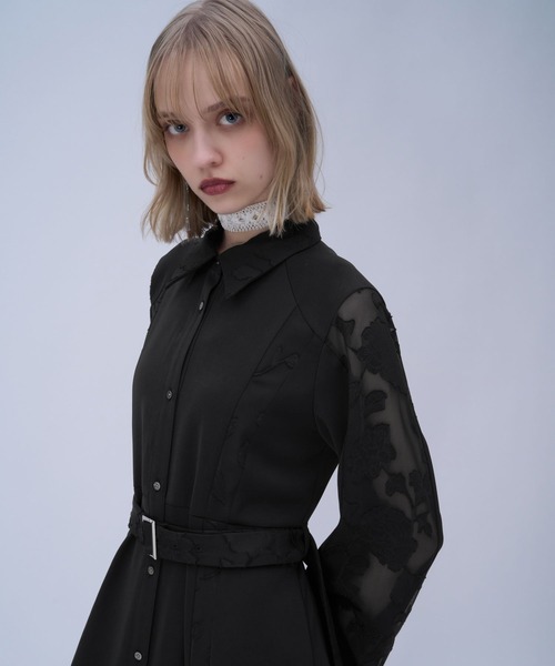 HARE（ハレ） ワンピース 2WAYソデアキシアージャガードワンピース