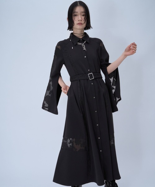 HARE（ハレ） ワンピース 2WAYソデアキシアージャガードワンピース