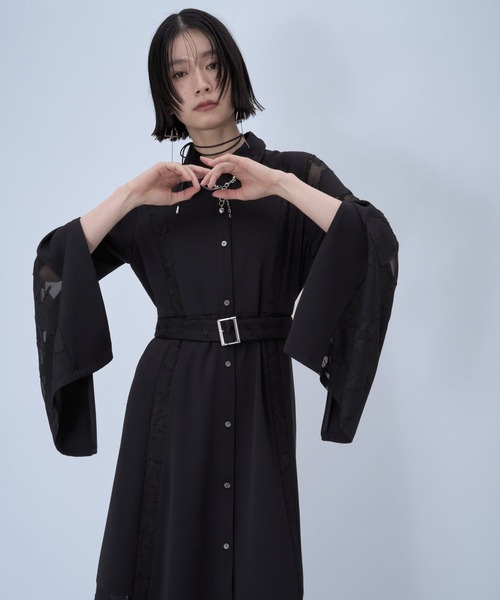 HARE（ハレ） ワンピース 2WAYソデアキシアージャガードワンピース