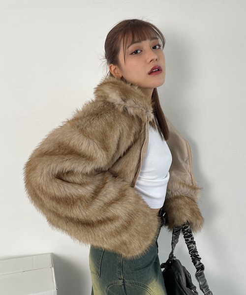 「ROGER AND RAW」 ジャケット FREE ベージュ レディース_画像4