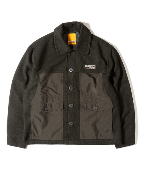 GRIP SWANY（グリップスワニー） カバーオール 「GSMJ-058」 MACKINAW