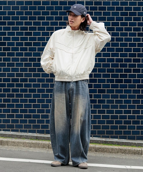 RAGEBLUE（レイジブルー） ナイロンジャケット Design Pattern Nylon