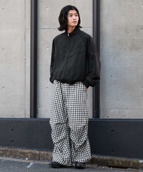 RAGEBLUE（レイジブルー） ナイロンジャケット Design Pattern Nylon