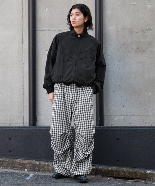 RAGEBLUE（レイジブルー） ナイロンジャケット Design Pattern Nylon