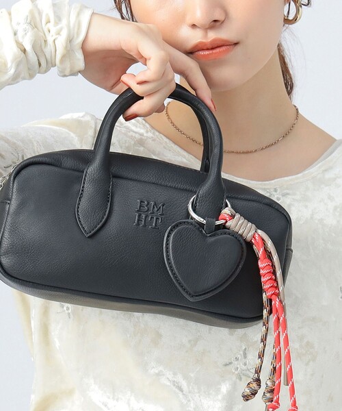 「BEAMS HEART」 ハンドバッグ ONE SIZE ブラウン系その他3 レディース_画像3