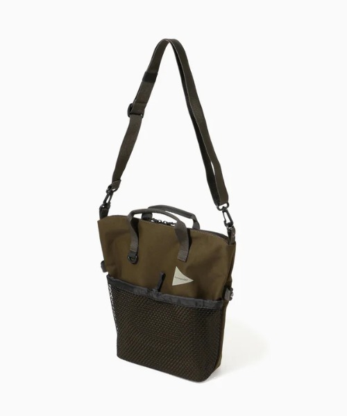 and Wander 2WAY トート ショルダーバッグ 45L 楽天市場】アンドワンダー PE/CO 2ウェイバッグ and wander PE/CO 2way