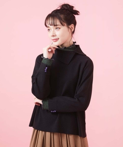 「Jocomomola」 長袖カットソー 40 ピンク レディース_画像2