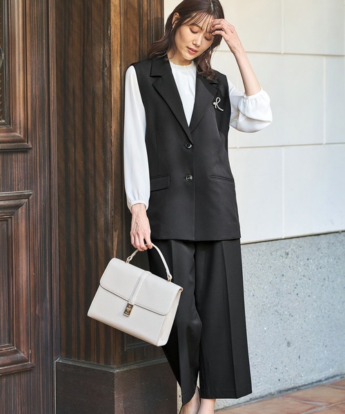 「Honeys」 ベスト L ブラック レディース_画像8