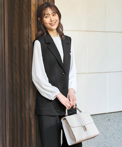 「Honeys」 ベスト L ブラック レディース_画像9