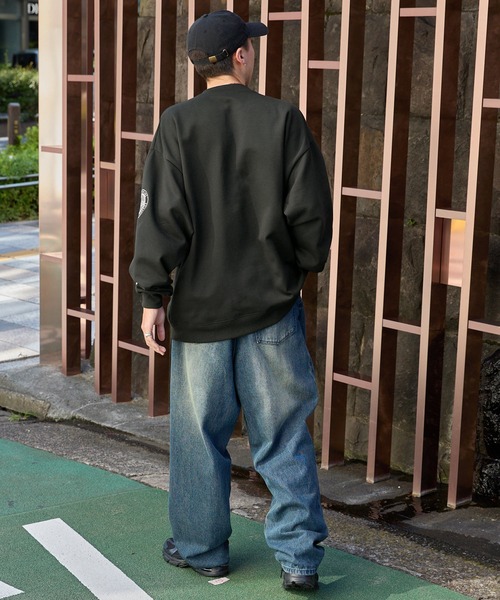 「ddp」 スウェットカットソー L ブラウン メンズ_画像8