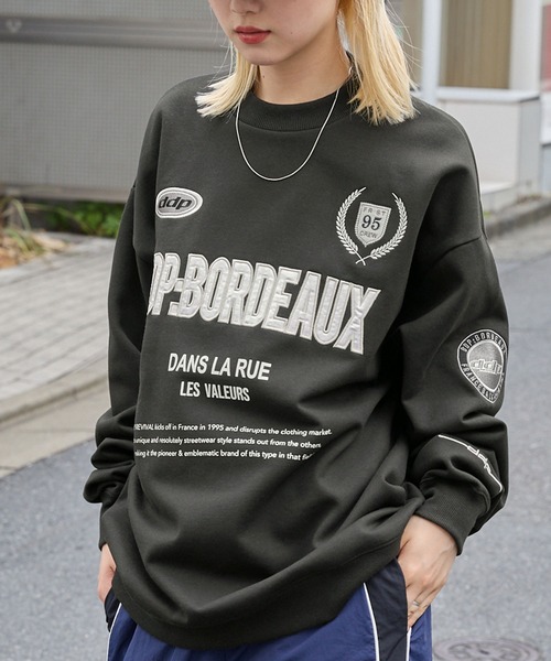 「ddp」 スウェットカットソー L ブラウン メンズ_画像9