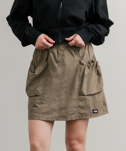 「THE NORTH FACE」 キュロット M ブラウン レディース