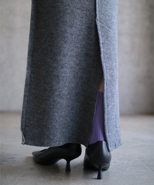 「G.V.G.V.」 ロングスカート ONE SIZE グレー レディース_画像2