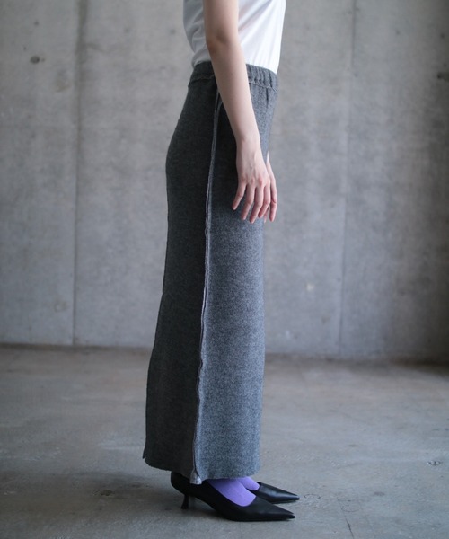 「G.V.G.V.」 ロングスカート ONE SIZE グレー レディース_画像3
