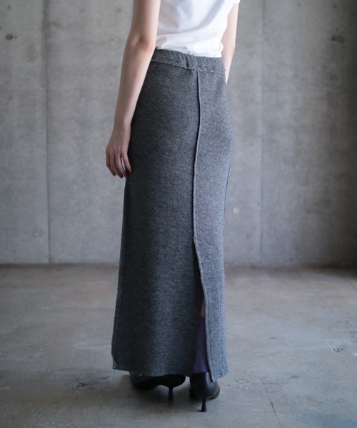 「G.V.G.V.」 ロングスカート ONE SIZE グレー レディース_画像5