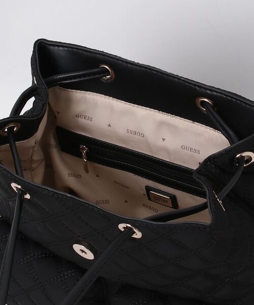 GUESS（ゲス） リュック ONE SIZE ブラック レディース : ZOZOTOWN