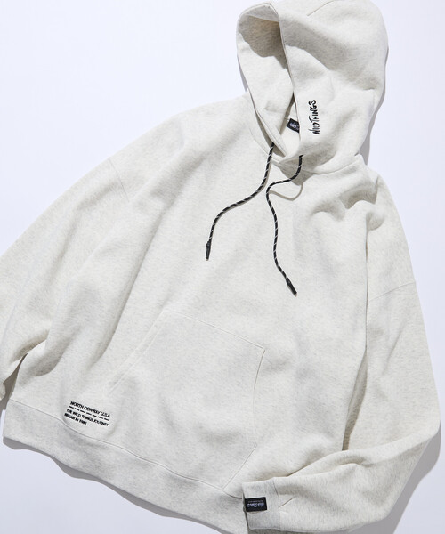 「FREAK'S STORE」 「Wild Things」プルオーバーパーカー MEDIUM アッシュグレー メンズ_画像3