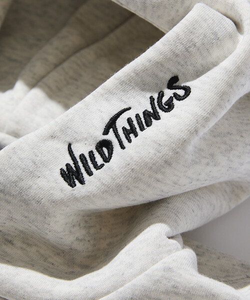 「FREAK'S STORE」 「Wild Things」プルオーバーパーカー MEDIUM アッシュグレー メンズ_画像5