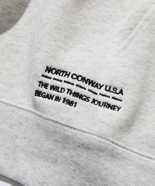 「FREAK'S STORE」 「Wild Things」プルオーバーパーカー MEDIUM アッシュグレー メンズ_画像7