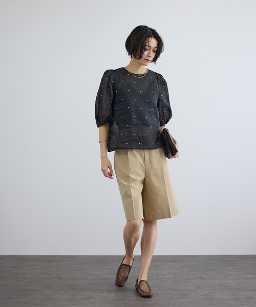 SALON adam et rope'（サロン アダム エ ロペ） ブラウス シャツ 「WEB
